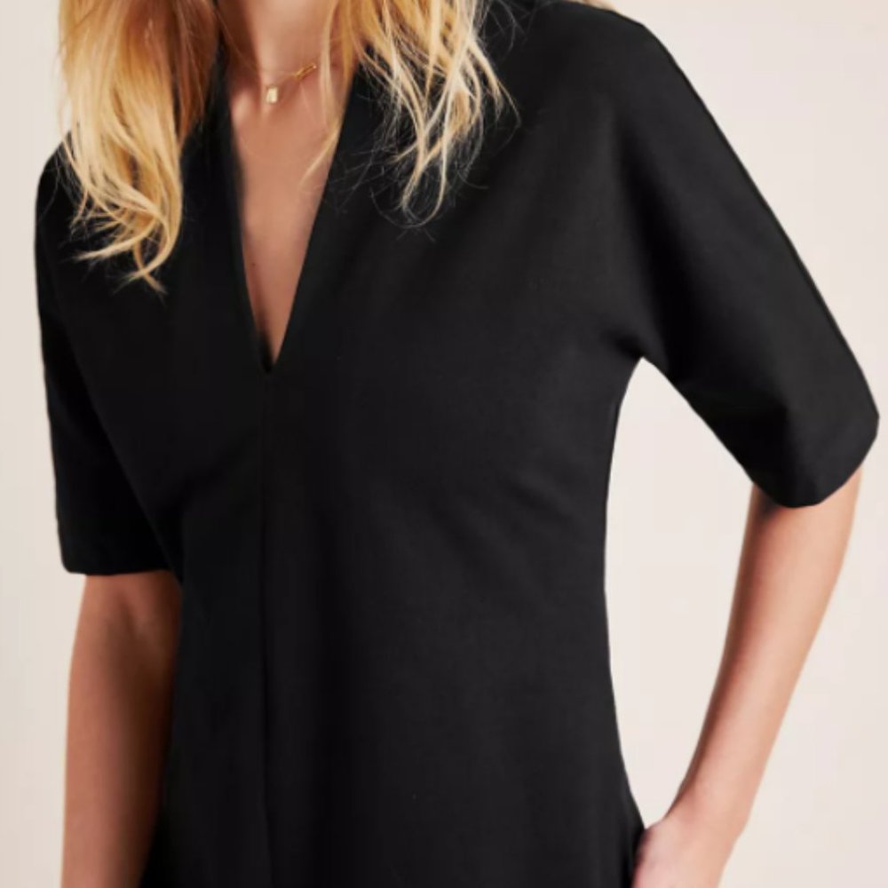 Black midi dress (Velvet by Graham & Spencer)